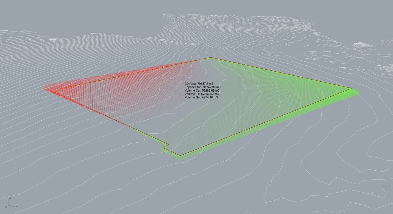 Parametric Earthworks Modelling